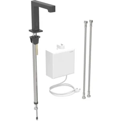 Geberit Brenta Mat Siyah Fotoselli Lavabo Bataryası - 116.172.14.1