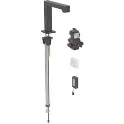 Geberit Brenta Mat Siyah Fotoselli Lavabo Bataryası - 116.194.14.1