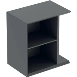 Geberit Icon 37 Cm Mat Antrasit Yan Modül Dolap - 502.324.JK.1