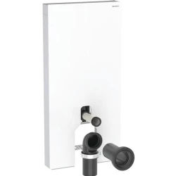 Geberit Monolith Plus 101 Cm Beyaz Cam Yere Oturan Klozet İçin Rezervuar Modülü - 131.201.SI.7