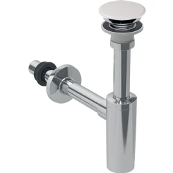 Geberit ONE Beyaz-Krom Lavabo Sifonu  - 151.019.01.1