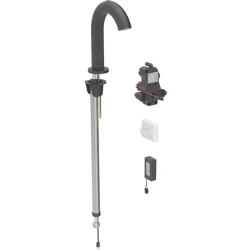Geberit Piave Mat Siyah Fotoselli Lavabo Bataryası - 116.184.14.1 Hemen Al