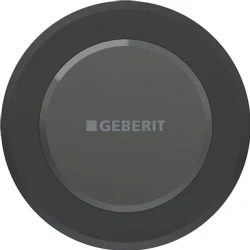 Geberit Sigma Mat Siyah Tek Basmalı  Kumanda Kapağı - 115.937.14.6
