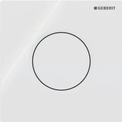 Geberit Sigma01 Beyaz Pnömatik Pisuar Kapağı - 116.011.11.5