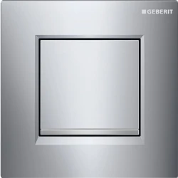 Geberit Sigma30 Parlak-Mat Krom Pnömatik Pisuvar Pisuvar Kapağı - 116.017.KH.1