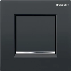 Geberit Sigma30 Siyah-Parlak Krom Pisuvar Kumanda Kapağı - 116.017.KM.1