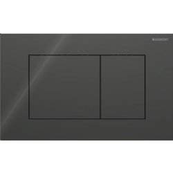 Geberit Sigma40  Siyah Cam Kumanda Kapağı -115.629.SJ.1