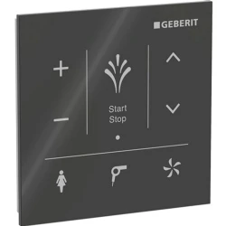 Geberit AquaClean İçin Siyah Cam Kumanda Paneli - 147.038.SJ.1