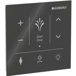 Geberit AquaClean Sela İçin Siyah Cam Kumanda Paneli - 147.041.SJ.1