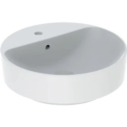 Geberit VariForm 45 Cm  Batarya Banklı Yuvarlak Çanak Lavabo - 500.769.01.2
