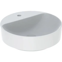 Geberit VariForm 45 Cm  Batarya Banklı Yuvarlak Çanak Lavabo - 500.770.01.2