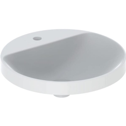 Geberit VariForm 48x48 Cm Oval Tezgah Üstü Lavabo - 500.706.01.2