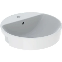 Geberit VariForm 50 Cm Yuvarlak Yarım Tezgah Lavabo - 116.227.JK.1