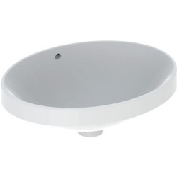Geberit VariForm 50x40 Cm Oval Tezgah Üstü Lavabo - 500.708.01.2
