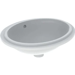 Geberit VariForm 50x42 Cm Oval Tezgah Üstü Lavabo - 500.748.01.2