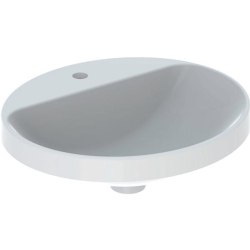 Geberit VariForm 50x45 Cm Oval Tezgah Üstü Lavabo - 500.714.01.2