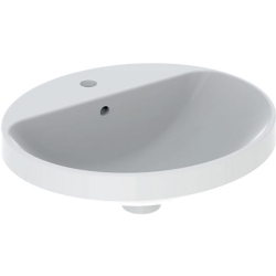 Geberit VariForm 50x45 Oval Tezgah Üstü Lavabo - 500.712.01.2