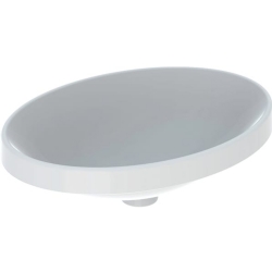 Geberit VariForm 55x40 Cm Oval Tezgah Üstü Lavabo - 500.718.01.2