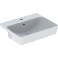 Geberit VariForm 55x45 Cm Dikdörtgen Tezgah Altı Lavabo - 500.681.01.1
