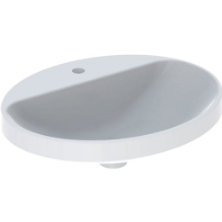 Geberit VariForm 55x45 Cm Oval Tezgah Üstü Lavabo - 500.722.01.2