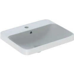 Geberit VariForm 55x45 Cm Dikdörtgen Tezgah Üstü Lavabo - 500.740.01.2