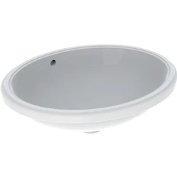 Geberit VariForm 56x46 Cm Oval Tezgah Altı Lavabo - 500.752.01.2