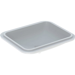 Geberit VariForm 58x49 Cm Dikdörtgen Tezgah Altı Lavabo - 500.767.01.2