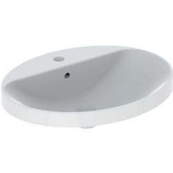 Geberit VariForm 60x48 Cm Oval Tezgah Üstü Lavabo - 500.724.01.2