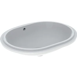 Geberit VariForm 63x49 Cm Eliptik Yuvarlak Tezgah Altı Lavabo - 500.756.01.2