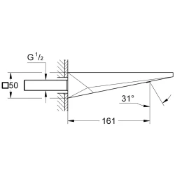 Grohe Allure Brilliant Çıkış Ucu - 13485000