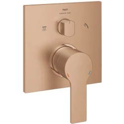 Grohe Allure New Tek Kumandalı 3 Yönlü Rose Gold Banyo Bataryası - 29176DL1