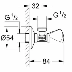 Grohe Angle Valves Neutral Handle Ara Musluk - 22940000