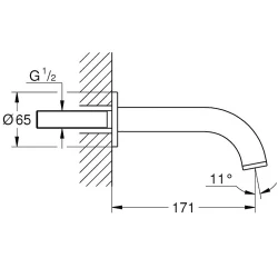 Grohe Atrio New Classic Çıkış Ucu - 13487000