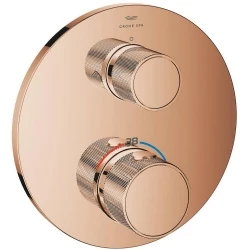 Grohe Atrio Private Collection Ankastre Termostatik Rose Gold Banyo Bataryası - 24396DA0 Hemen Al