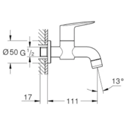 Grohe BauEdge 2020 Musluk - 20238001