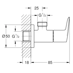 Grohe BauEdge Ara Musluk -  22009001 Hemen Al