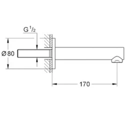 Grohe Concetto New Çıkış Ucu - 13280001