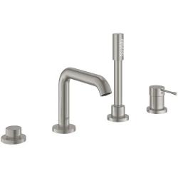 Grohe Essence New Dört Delikli Küvet Bataryası - 25251DC1 Hemen Al