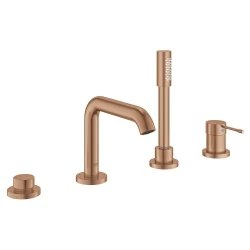 Grohe Essence New Dört Delikli Rose Gold Küvet Bataryası - 25251DL1 Hemen Al