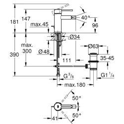 Grohe Essence New Tek Kumandalı Altın Bide Bataryası - 32935GL1 Hemen Al