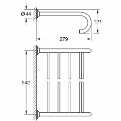 Grohe Essentials Authentic Banyo Havluluğu - 40660001 Hemen Al