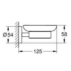 Grohe Essentials New Sabunluk - 40444DC1