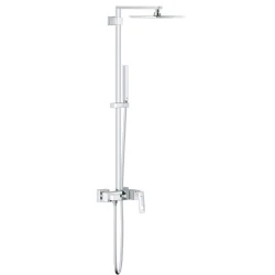 Grohe Euphoria Cube System Duvara Monte Tek Kumandalı Bataryalı Duş Sistemi - 23147001 Hemen Al