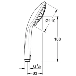 Grohe Euphoria 3 Akışlı  El Duşu- 26513000 Hemen Al