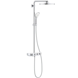 Grohe Euphoria SmartControl System Duvara Monte Termostatik Bataryalı Duş Sistemi - 26507LS0