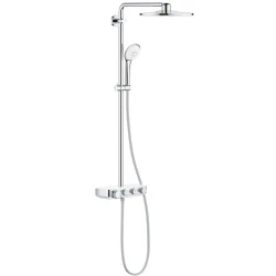 Grohe Euphoria SmartControl System Duvara Monte Termostatik Bataryalı Duş Sistemi - 26507LS0