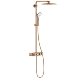 Grohe Euphoria SmartControl System Duvara Monte Termostatik Rose Gold Bataryalı Duş Sistemi - 26507DL0 Hemen Al