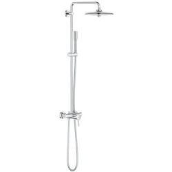 Grohe Euphoria System Duvara Monte Tek Kumandalı Bataryalı Duş Sistemi - 23061003