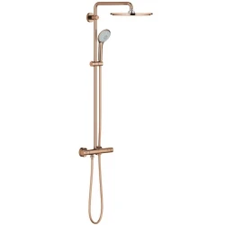 Grohe Euphoria System Duvara Monte Termostatik Rose Gold Bataryalı Duş Sistemi - 26075DA0 Hemen Al