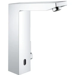 Grohe Eurocube E Çift Su Girişli Ayarlanabilir Sıcaklık Sınırlayıcısı Fotoselli Lavabo Bataryası - 36441000 Hemen Al